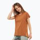 Salomon Essential Shaped SS women's trekking t-shirt orange LC1700900 2