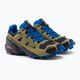 Men's Salomon Speedcross 5 GTX green-blue trail shoes L41612400 5