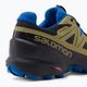 Men's Salomon Speedcross 5 GTX green-blue trail shoes L41612400 7