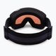 Salomon S/View ski goggles black/flash tonic orange L47006500 3