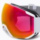 Salomon ski goggles Radium white/sigma poppy red L47005300 5