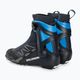 Men's Salomon RS8 Prolink cross-country ski boots dark navy/black/process blue 3