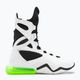 Women's Nike Air Max Box shoes white/black/electric green 2