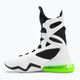 Women's Nike Air Max Box shoes white/black/electric green 11