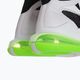 Women's Nike Air Max Box shoes white/black/electric green 17
