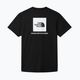 The North Face Reaxion Red Box men's trekking t-shirt black and white NF0A4CDWKY41 2