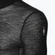 Men's Smartwool Intraknit Merino 200 1/4 Zip thermal T-shirt black SW016260960 3
