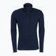 Men's Smartwool Merino 250 Baselayer 1/4 Zip Boxed thermal T-shirt navy blue 16356-092-S