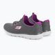 SKECHERS Summits women's training shoes charcoal/purple 3