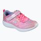 SKECHERS Go Run 600 Shimmer Speeder children's training shoes light pink/multi 11