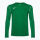Men's Nike Dri-FIT Park 20 Crew pine green/white football longsleeve