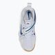 Nike React Hyperset white/game royal volleyball shoes 6