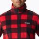 Men's Columbia Steens Mountain Printed fleece sweatshirt red 1478231 4