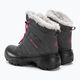 Columbia Rope Tow III WP Girl children's snow boots dark grey/haute pink 3