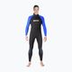 Men's diving wetsuit Mares Manta black and blue 412456