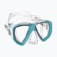 Mares Trygon snorkelling mask clear blue 411262 6