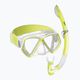 Mares Combo Pirate Neon yellow/white/clear children's snorkel set 411788BB