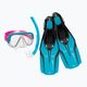 Mares Nateeva Keewee Junior aqua children's snorkel kit