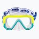 Mares Keewee Junior children's diving mask yellow / aqua / clear