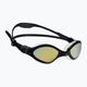 Zoggs Tiger LSR+ Titanium black/grey/mirror gold swimming goggles 461092