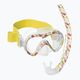 Mares Combo Vitamin white/yellow/clear children's snorkel set