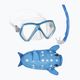 Mares Combo Zoo blue children's snorkel set 6