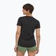 Women's Patagonia Cap Cool Merino Blend t-shirt black 2