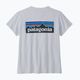 Women's trekking T-shirt Patagonia P-6 Logo Responsibili-Tee white 4