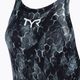 Women's one-piece swimsuit TYR Avictor 2.0 Closed Back black/grey 3