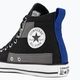 Converse Chuck Taylor All Star Hi black/blue/white trainers 7