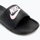 Nike Victori One Slide black/black/violet women's flip-flops 7