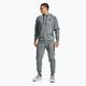 Men's Under Armour Rival Hoodie pitch gray light heather/onyx white 2