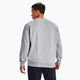 Men's Under Armour Rival Fleece Crew mod gray light heather/black 3