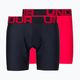 Under Armour men's boxer shorts Ua Tech 6In 2-Pack red 1363619-600