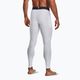 Under Armour HeatGear white/black men's training leggings 3