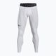 Under Armour HeatGear white/black men's training leggings 6