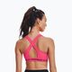 Under Armour Crossback Mid fitness bra pink 1361034 4