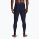 Under Armour HeatGear midnight navy/white men's training leggings 3