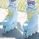 Women's IMPALA Lightspeed Inline Skate blue/yellow IMPINLINE1 roller skates 11
