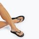 Women's Billabong Dama flip flops black white 2 6