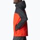 Columbia Pouring Adventure men's rain jacket black and red 1760061 4