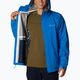 Columbia men's Earth Explorer Shell 432 rain jacket blue 1988612 5