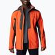 Columbia Peak Creek Shell 813 orange men's rain jacket 1988892 4