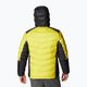 Columbia Labyrinth Loop Hooded men's down jacket yellow 1957343 3