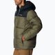 Men's Columbia Puffect Hooded Down Jacket Green 2008413 4