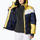 Columbia Abbott Peak Insulated women's ski jacket navy blue and yellow 1909971 8