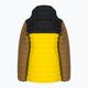 Columbia Powder Lite Hooded Children's Down Jacket Black and Yellow 1802901 2