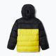 Columbia children's down jacket Pike Lake Hooded black and yellow 1799491 7