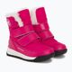 Sorel Whitney II Strap WP children's snow boots cactus pink/black 4