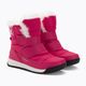 Children's trekking boots Sorel Whitney II Strap Wp cactus pink/black 4